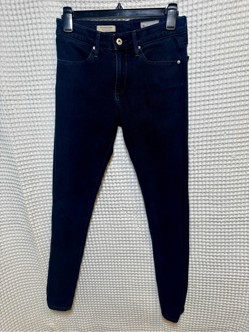 Ag Adriano Goldschmied Dark Indigo Skinny Jeans- Size 26R
